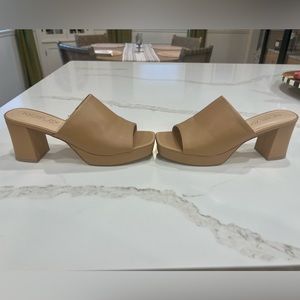 Rachel Zoe chunky platform slides